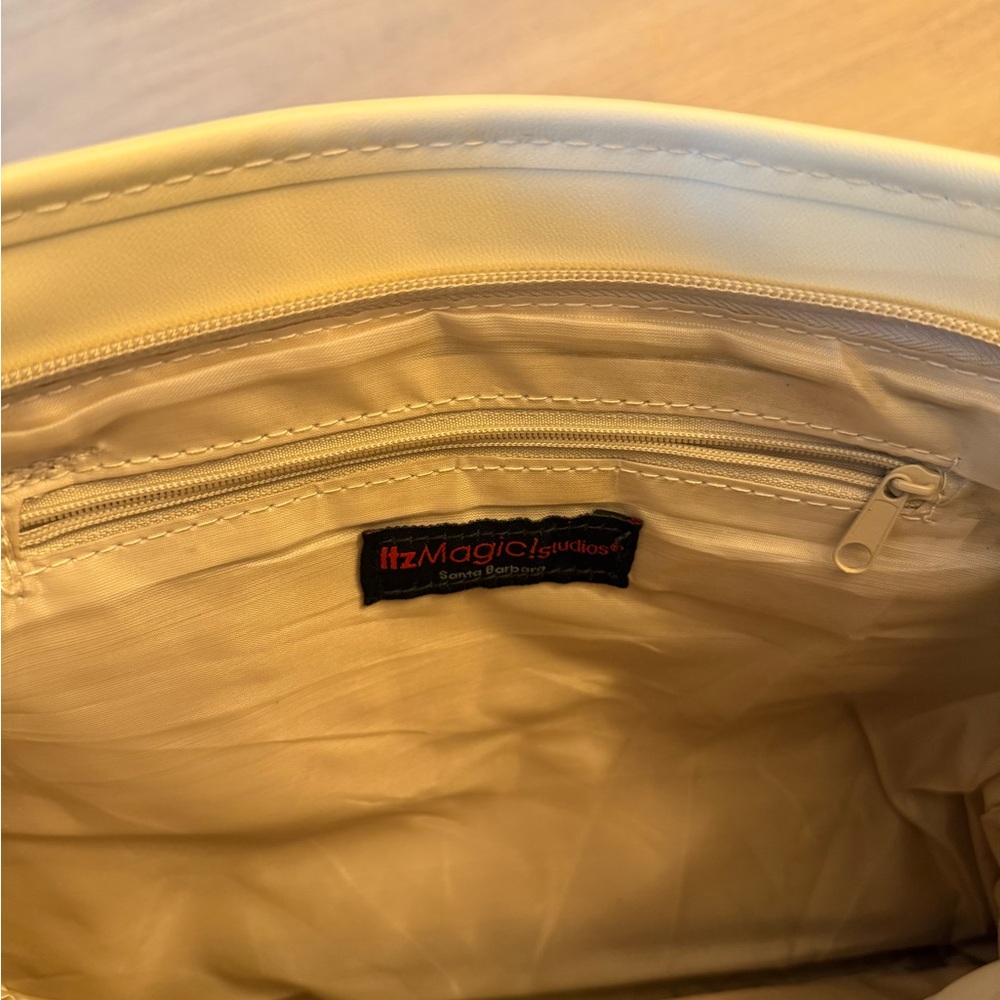 Vintage Neutral Patchwork Purse - image 3